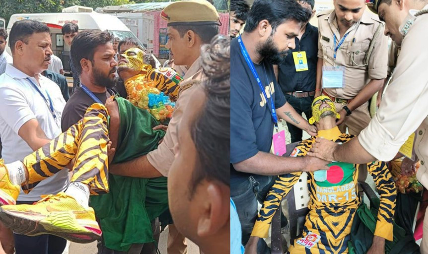 ভারতীয় দর্শকদের সঙ্গে হাতাহাতি, হাসপাতালে টাইগার রবি